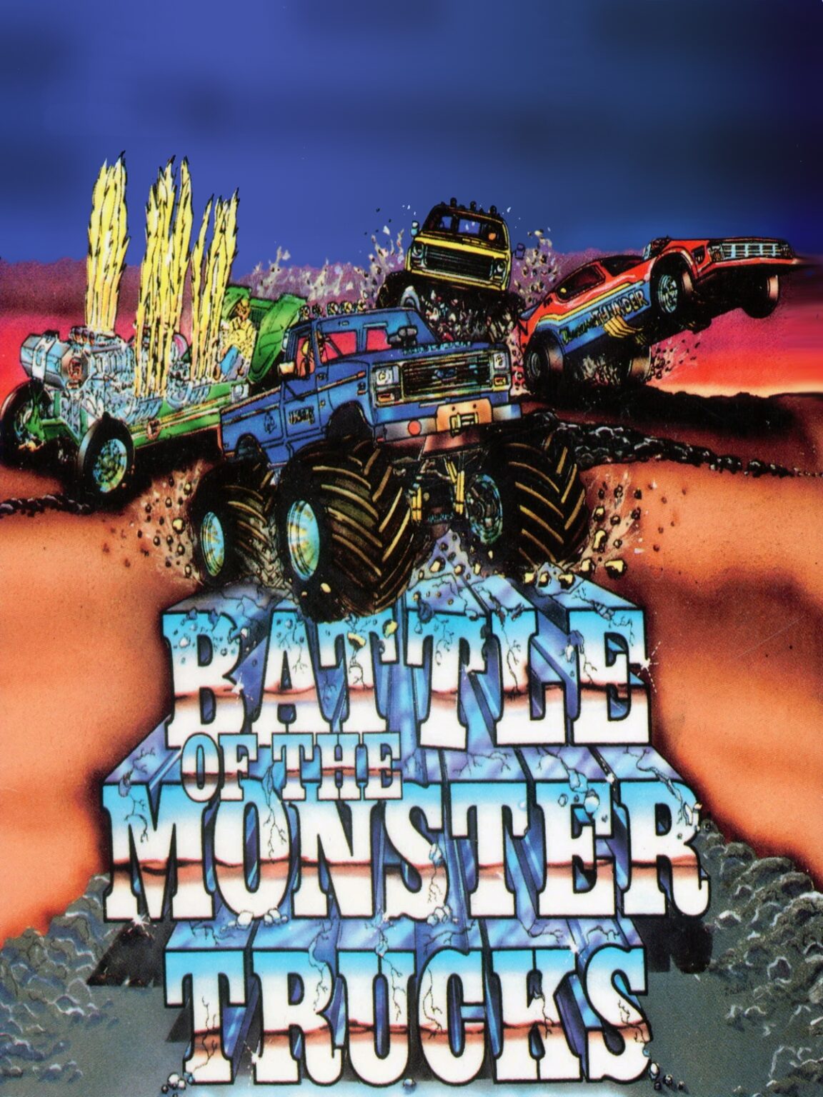 Battle Of The Monster Trucks | Marshall Publishing Inc